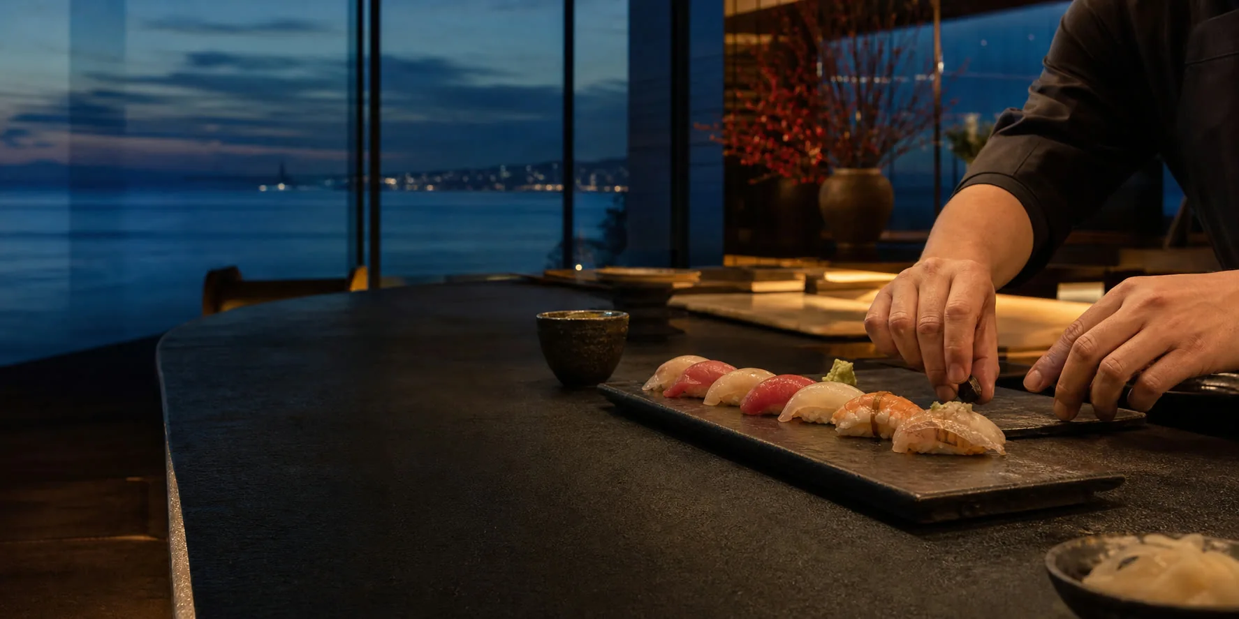 Website premium para restaurante japonês NAMI 38